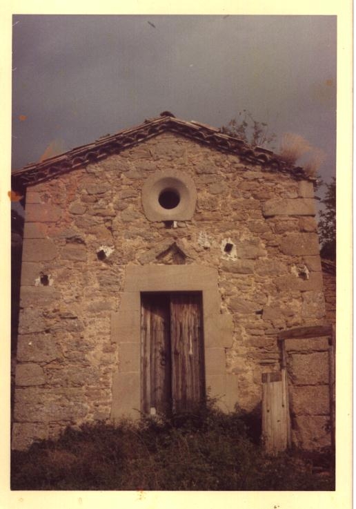 Antiga capella de Trasserra, avui desapareguda 