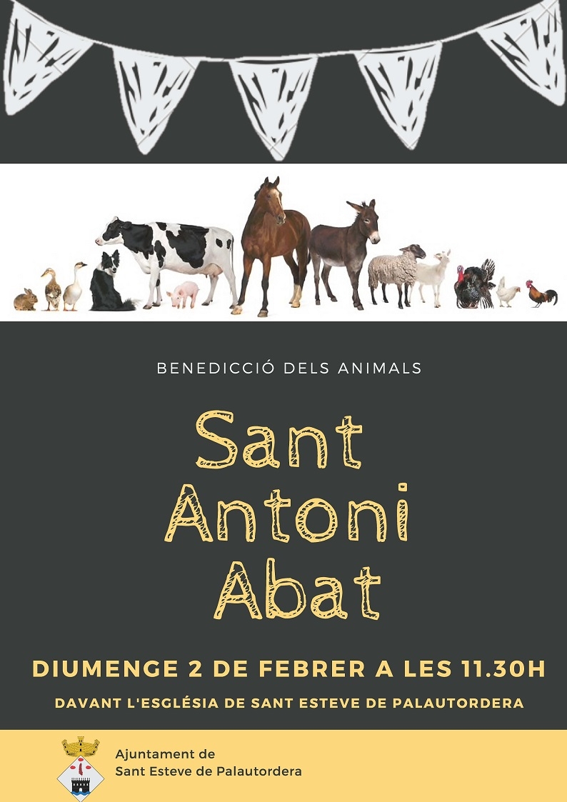 Cartell de la Festa de Sant Antoni 2021