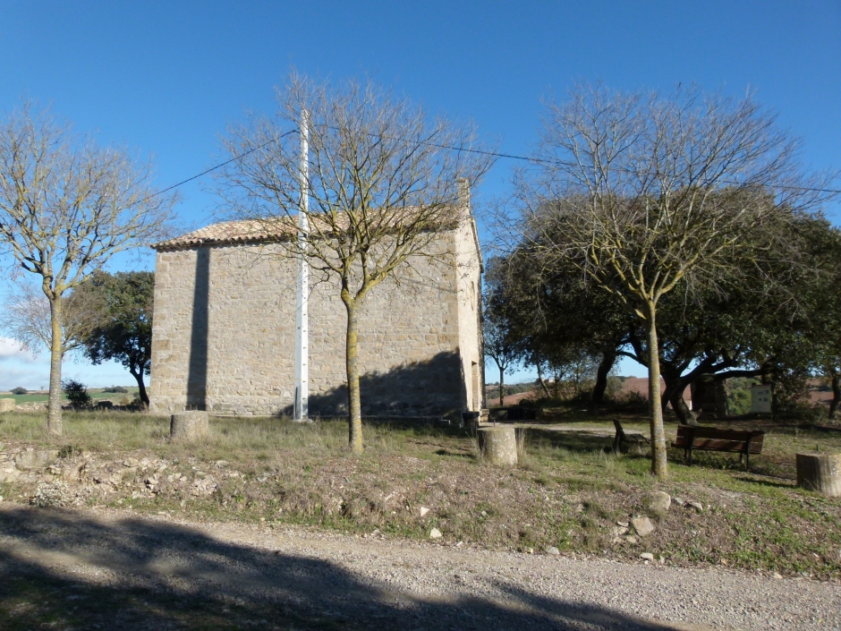 Font de la capella de Sant Valentí de Vilallonga