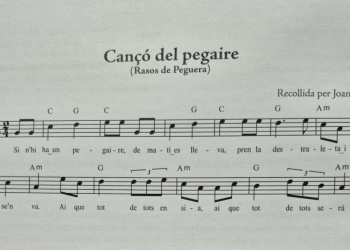 Cançó del pegaire
