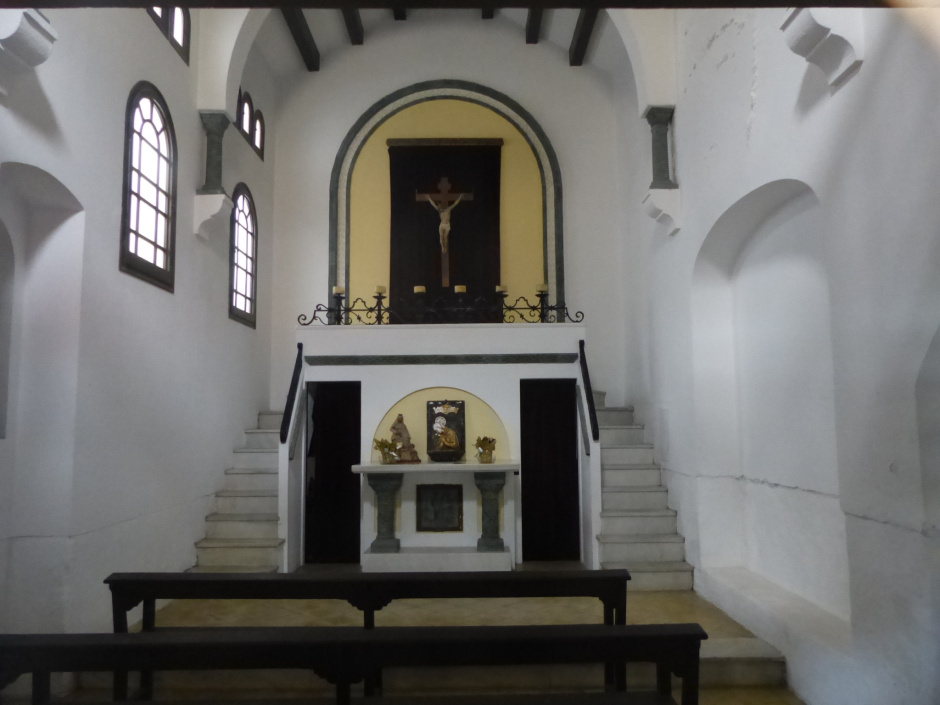 Interior de la capella.