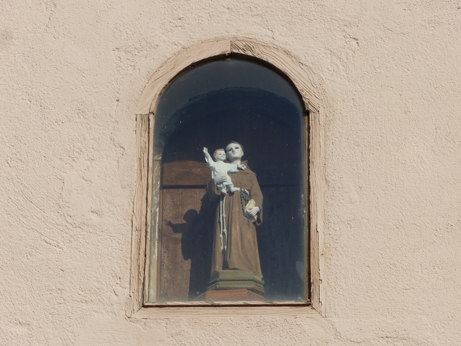 Detall de la capelleta de Sant Antoni.