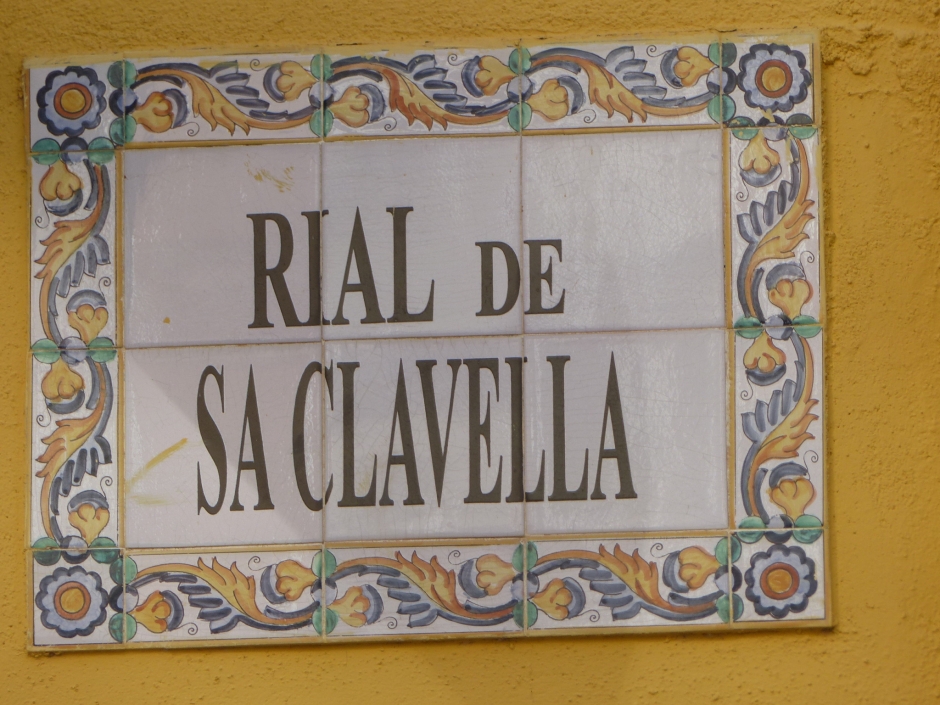 Plafó del Rial de Sa Clavella.