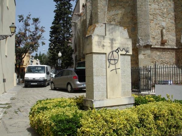 Any 2021. Fotografia: Banc de la Memòria Democràtica (Cens de simbologia franquista)
