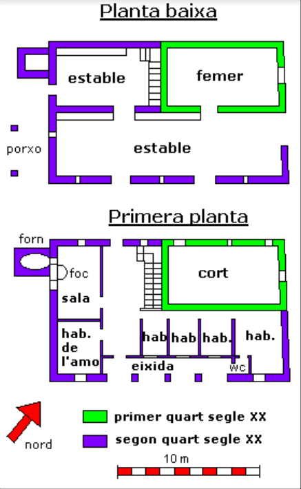 Planta del Pla de Rossinyol (SAB, 2004)