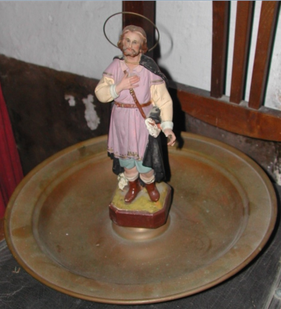 Bacina amb imatge de Sant Isidre (2004)