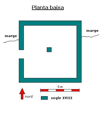 Planta de la Pallissa de Can Blanc (SAB, 2004).