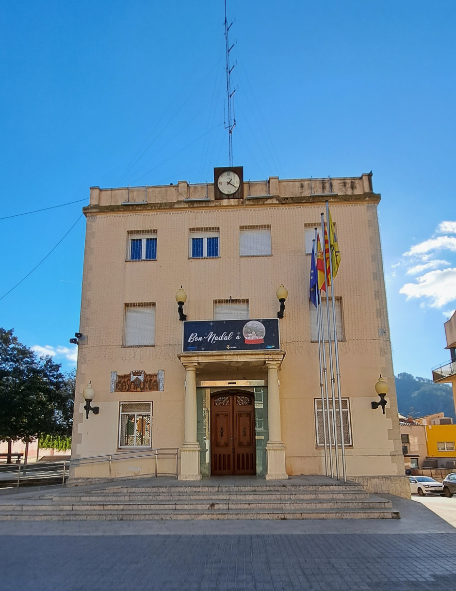 Vista general de l'edificació. 