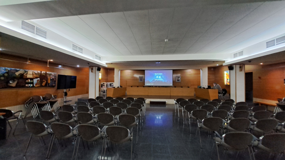 Vista general de la localització de part de les obres d'art. 