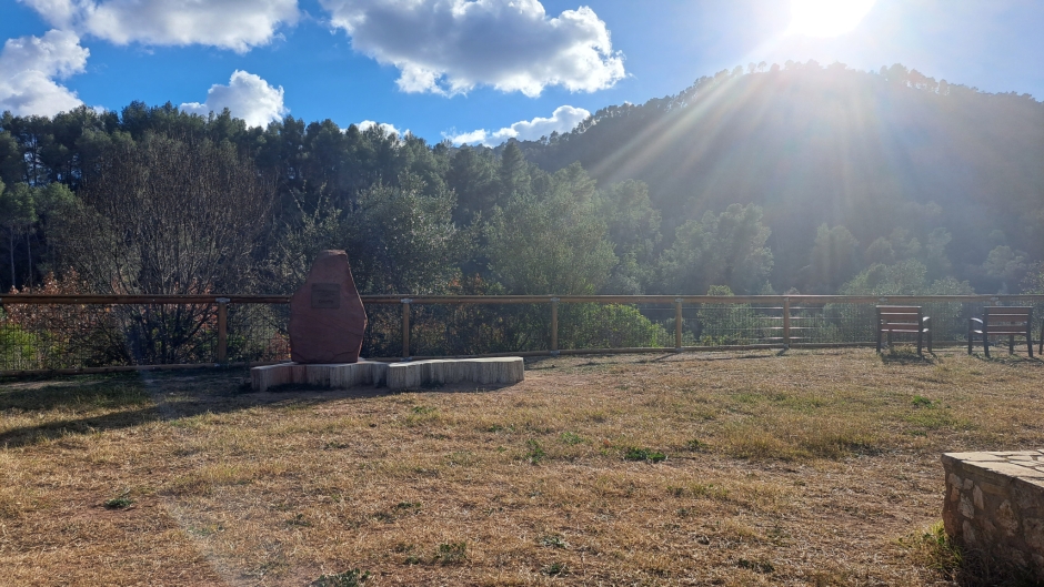 Ubicació dins del parc de la Timba. 