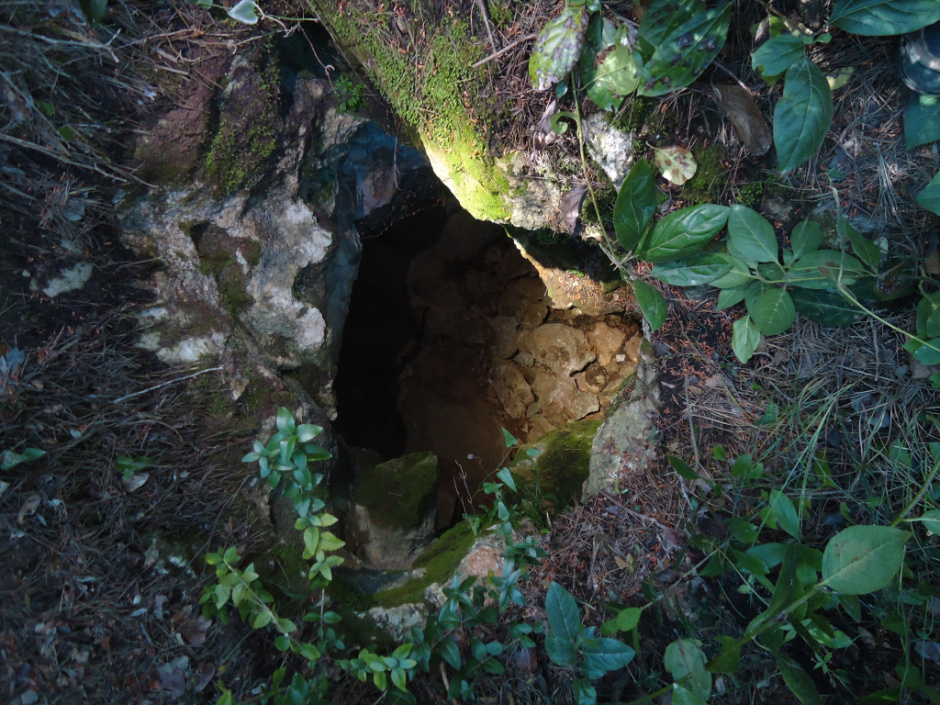 Boca d'accés. Foto: Campos et al., (2019)