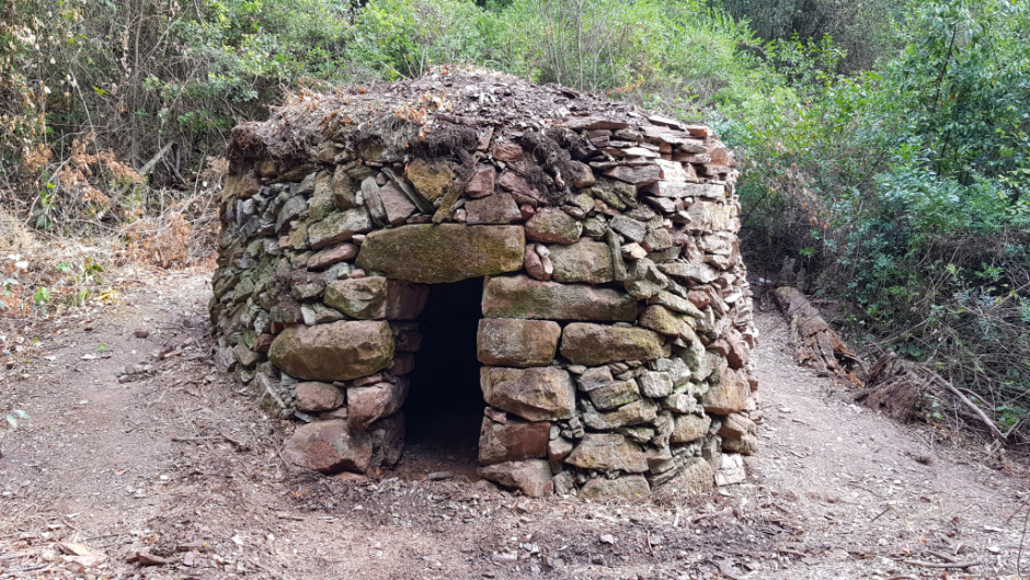 Situació de la barraca.  Foto: Fermín Fernández 