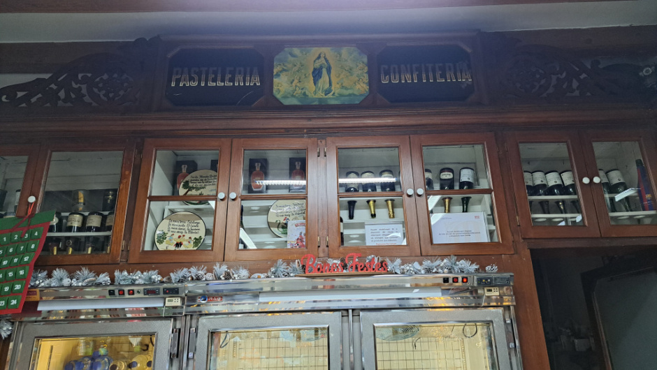 Vista general de la fusteria interior.