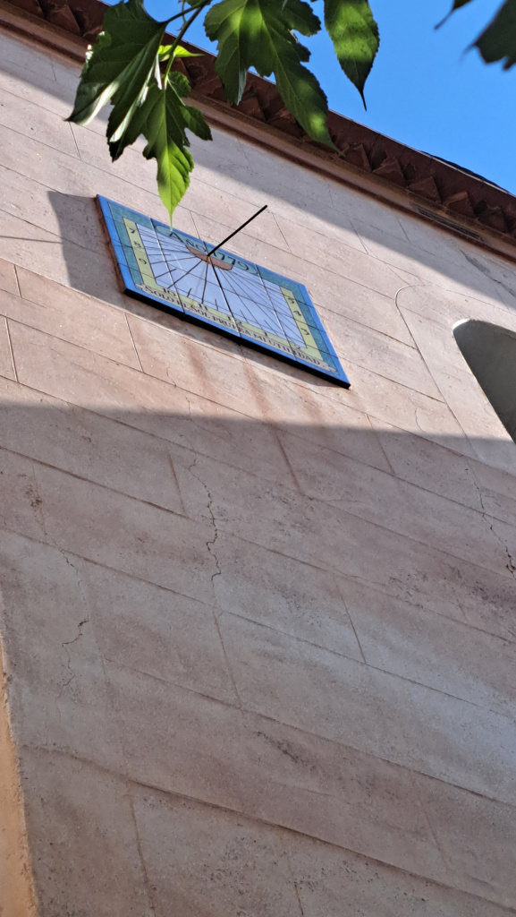 Detall de posició a la façana. 