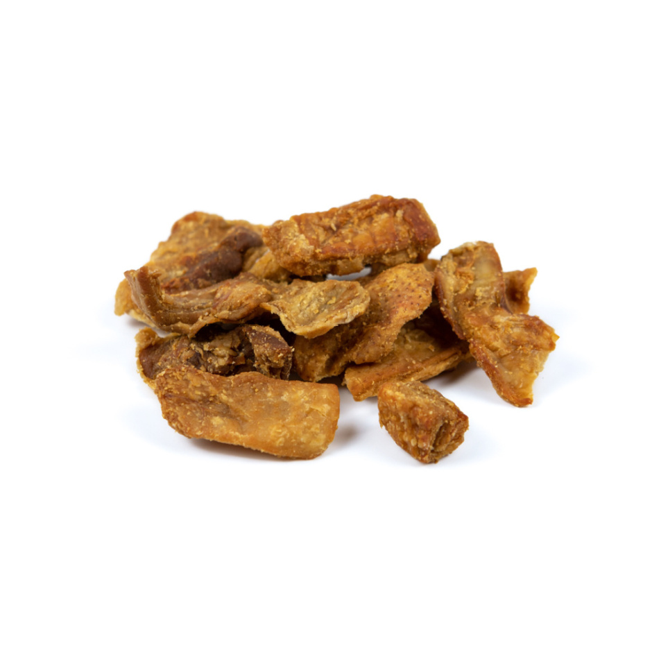 Brescallons. Foto: Foto: Gastroteca.cat. https://www.gastroteca.cat/es/productes-agroalimentaris/llardons-de-porc/