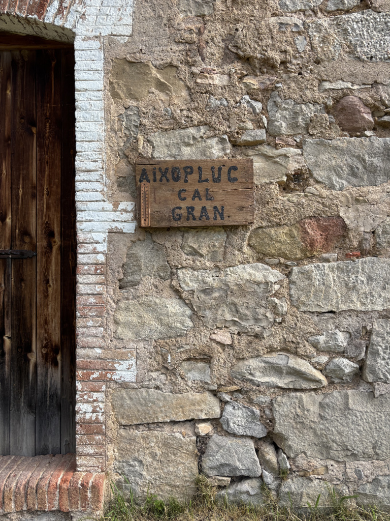 Porta d'accés de Cal Gran