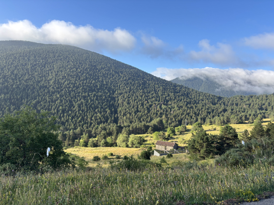 Imatge de la zona on es localitzat la mina de l'oncle Teiut.
