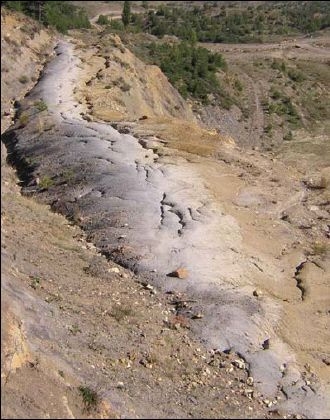 Imatge del jaciment de la Font del Bullidor. (Bernat Vila, 2004)