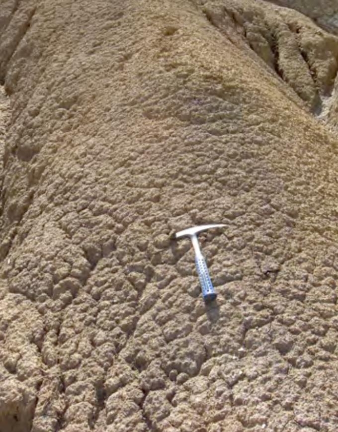 Imatge de part del jaciment. Fotografia de Poza (2009)