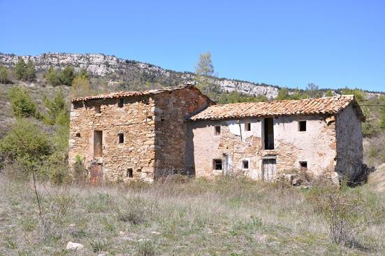 Vista general dels dos cossos constructius