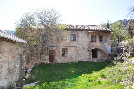 Imatge de la part posterior de la casa