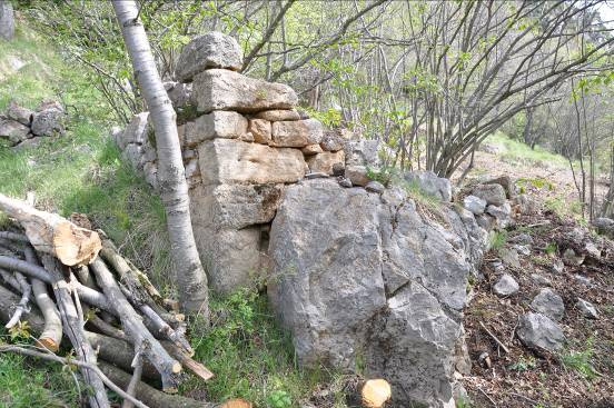 Restes de l'antiga edificació