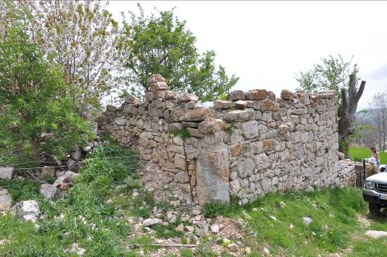 Imatge de l'antiga construcció de can Minguet