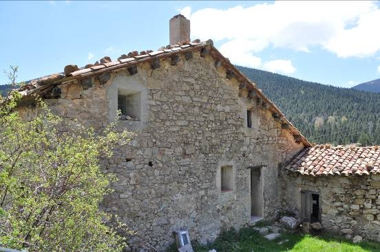 Part posterior de la casa amb un annexe