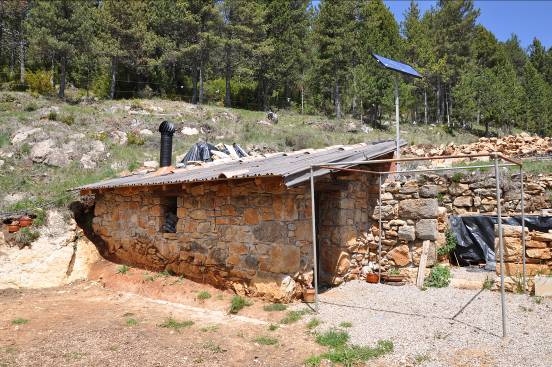 Petita construcció amb la seva entrada