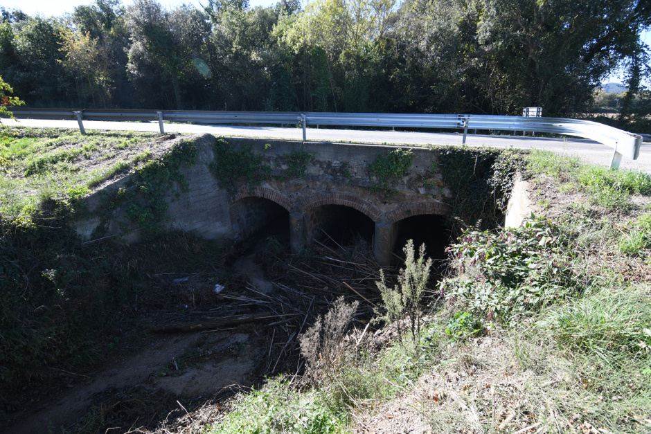 Pont del Torrent del Mas Gavatx; Pont del Torrent d’en Calabrès. Detall