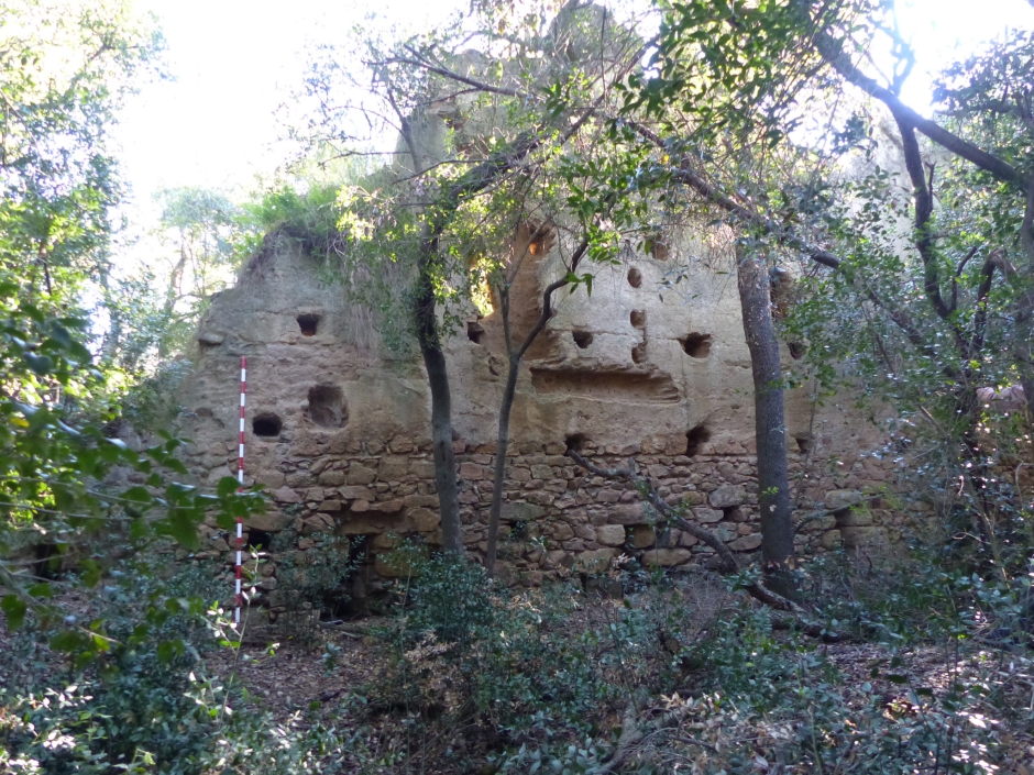 Torre de Can Gelmà o de Can Jalmar. Estat actual.