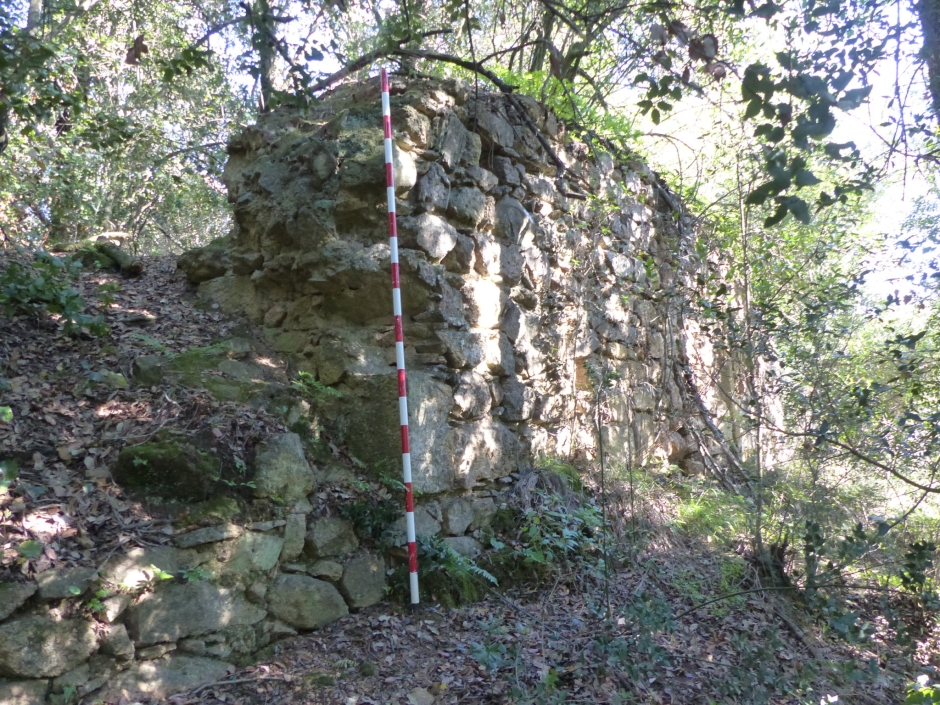 Torre de Can Gelmà o de Can Jalmar. Estat actual.