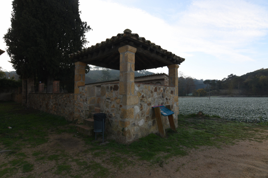 Comunidor de Sant Cebrià. Vista general.