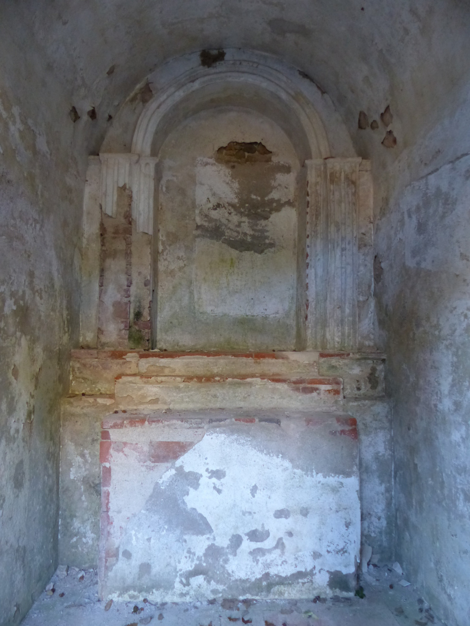 Cementiri de Ramió. Interior de la capella.