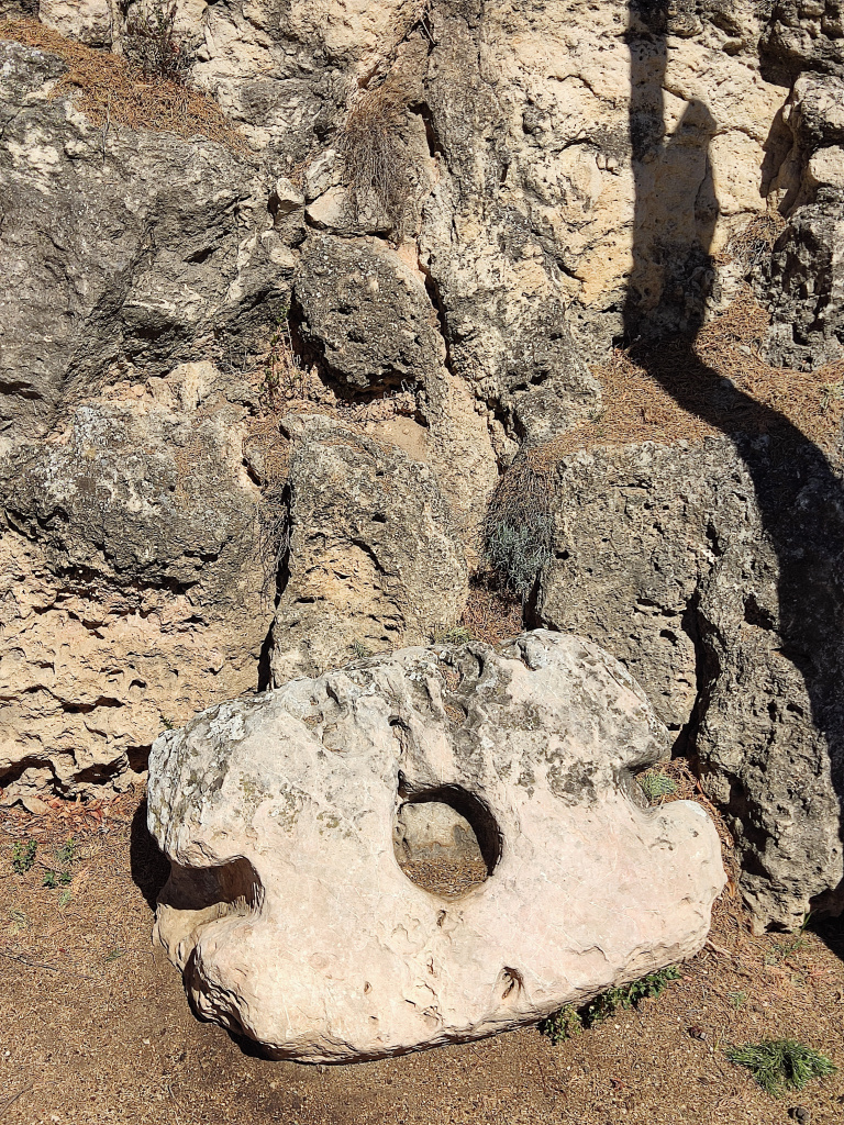 Detall del contrapès