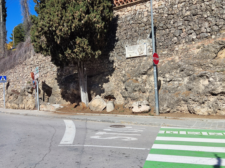 Panoràmica del creuament de carrers