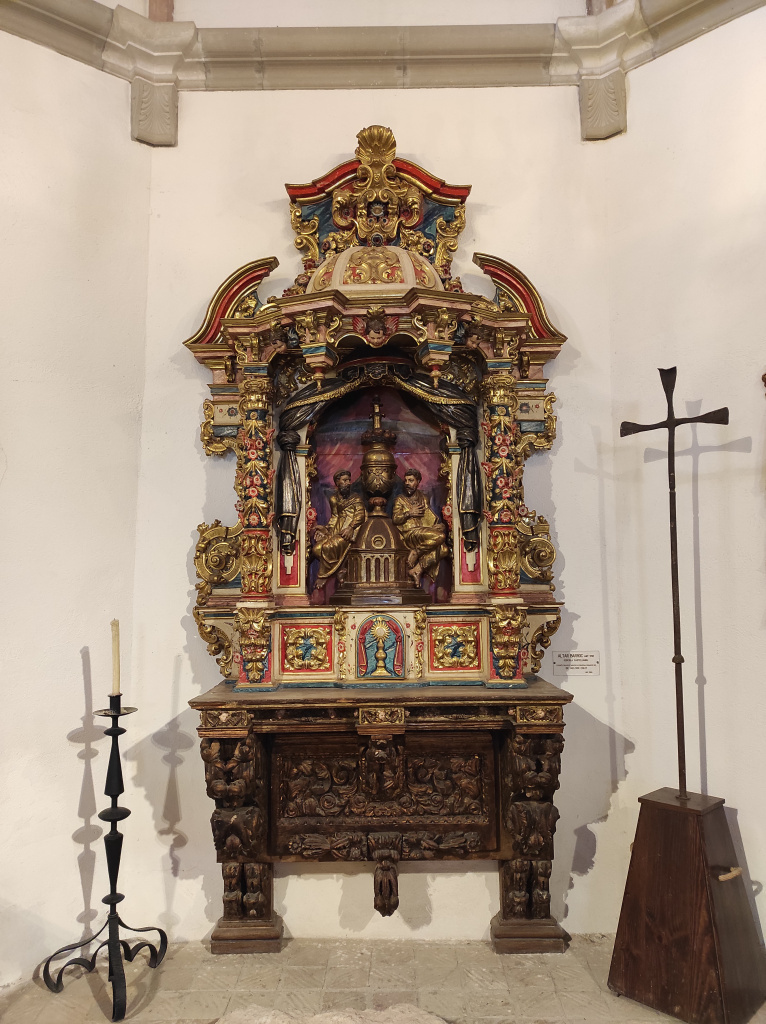Altar barroc del segle XVIII donat per Melcior Colet l'any 1983