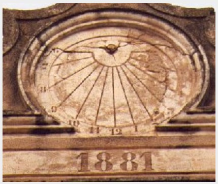 Imatge extreta de l’Inventari de rellotges de sol dels Països Catalans, M. Dalmau, 2001