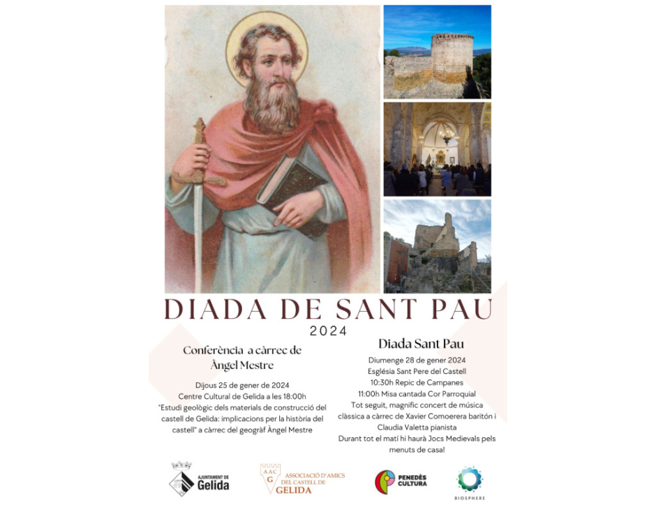 Cartell de la diada de Sant Pau 2024