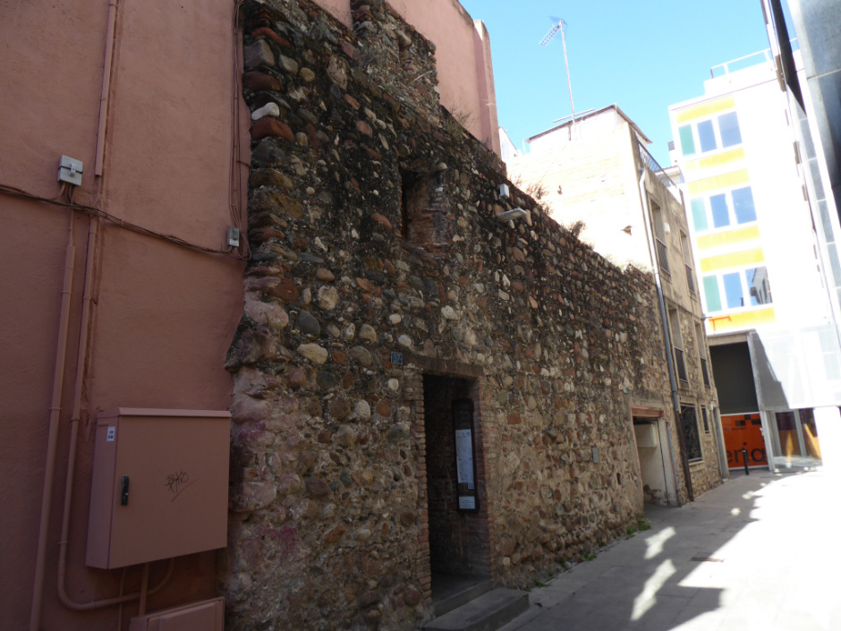 Muralla del corredor de Sant Cristòfol