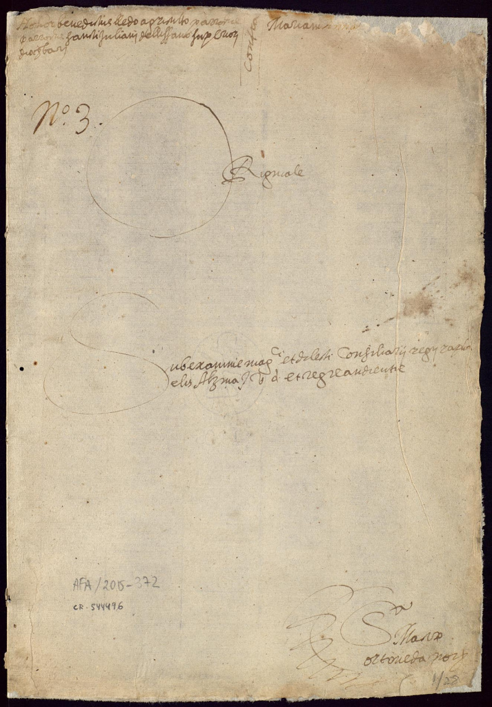 Procés de la Reial Audiència de l'any 1595 (Foto: Arxiu Nacional de Catalunya)