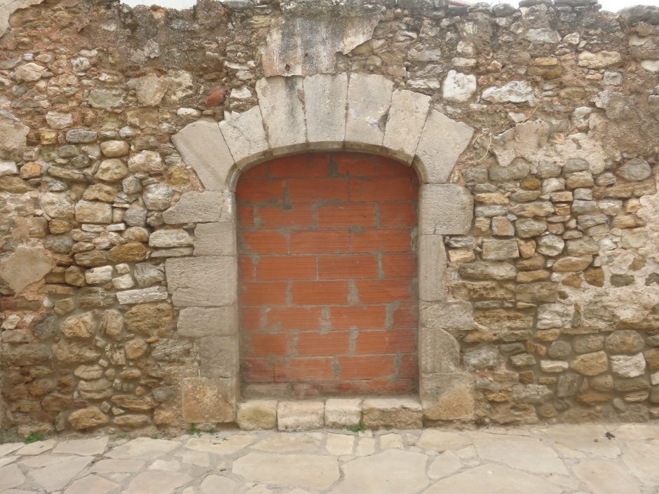 Vista del portal d'entrada