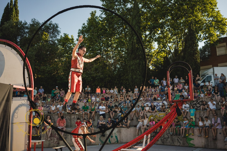 Espectacle durant la Festa Major (foto: Ajuntament de Pallejà)