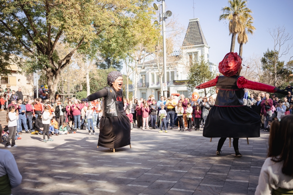 Gegantons per la Festa Major d'Hivern (foto: Ajuntament de Pallejà)