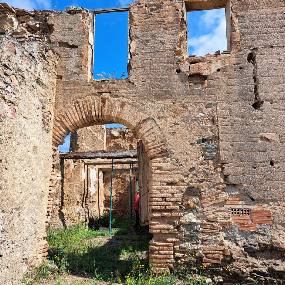 Detall de la façana