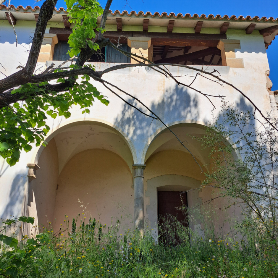 Detall de la façana