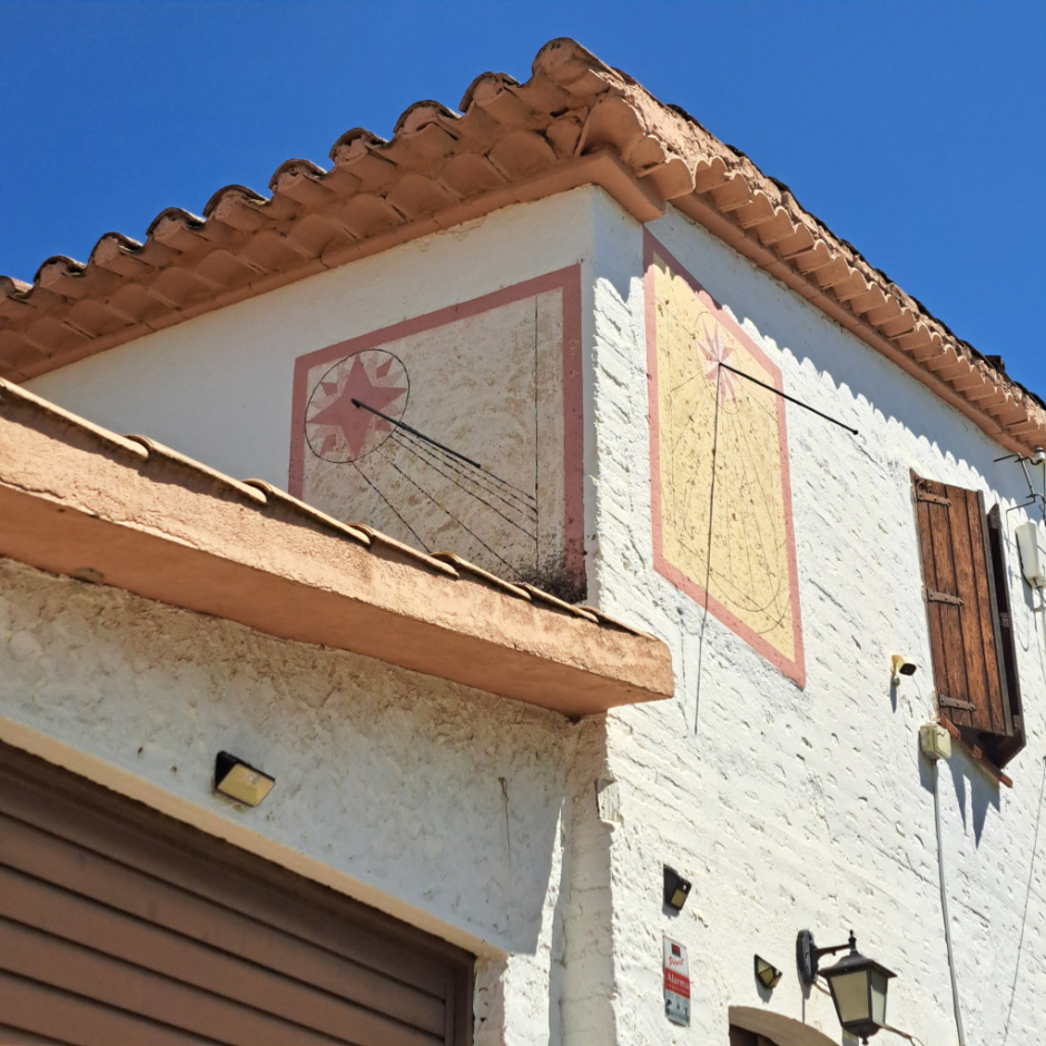 Detall dels rellotges de sol