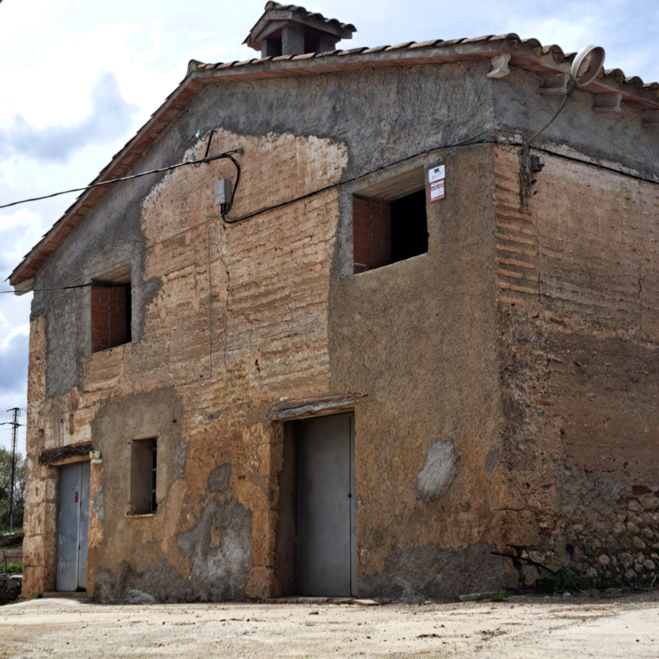 Detall de la façana