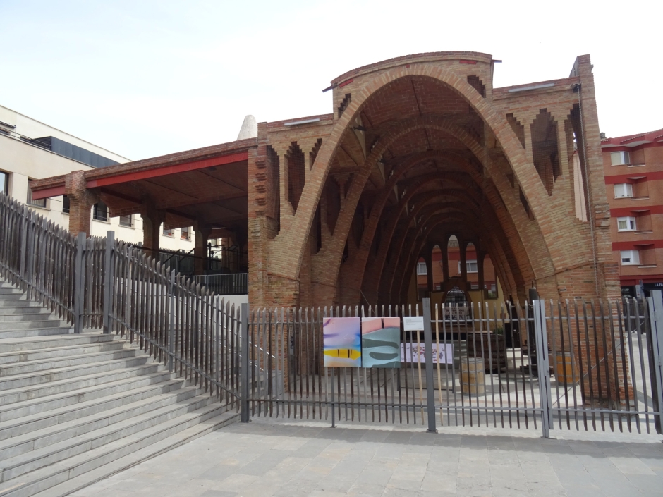 Fotografia panoràmica del Celler Cooperatiu