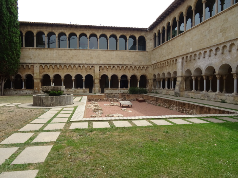 Claustre del monestir de Sant Cugat del Vallès